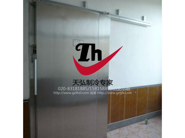 不锈钢冷库推拉门